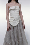 marc le bihanless strap jacket 2643 off White rice white
